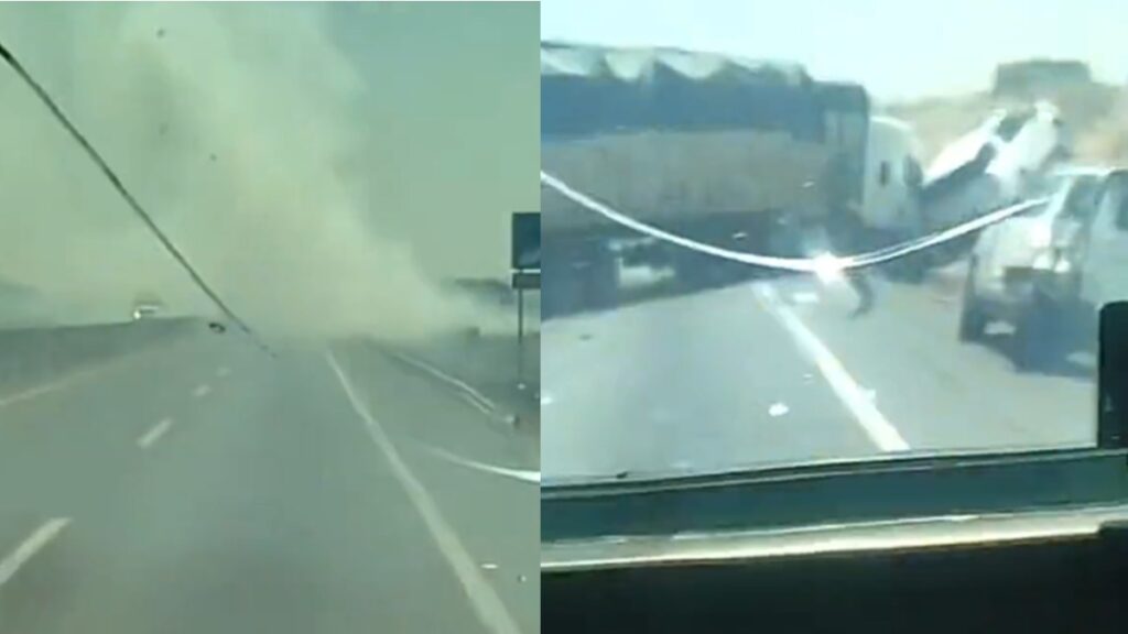 Video de accidente en la Zapotlanejo-Lagos de Moreno