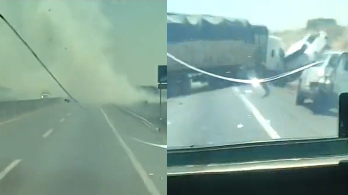 Difunden supuesto video de accidente en la Autopista Zapotlanejo-Lagos de Moreno; suman 6 muertos