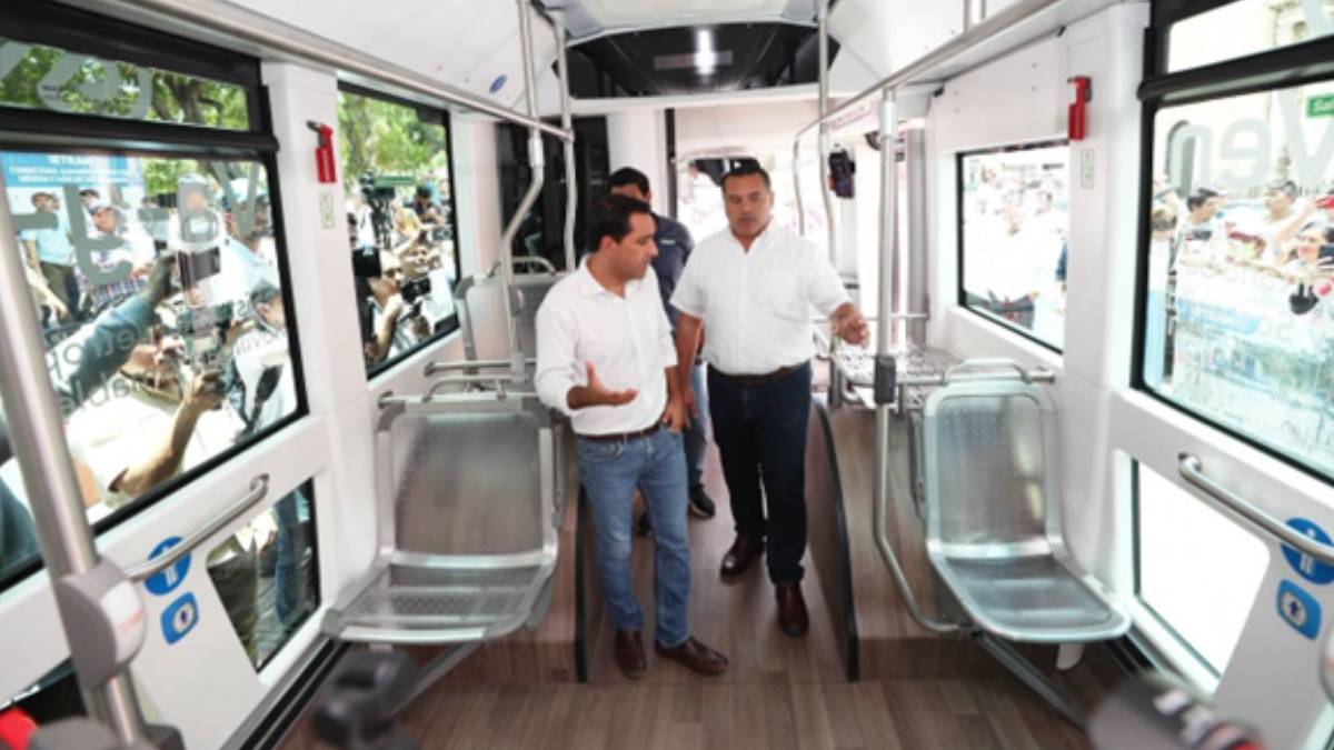 Transporte eléctrico Ietram, realidad en Yucatán: M. Vila