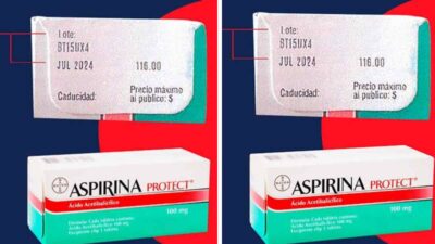 Alerta Cofepris Por Aspirina Protect