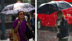 Clima en México, 8 de junio de 2025: lluvias intensas, fuertes vientos y calor extremo en algunos estados