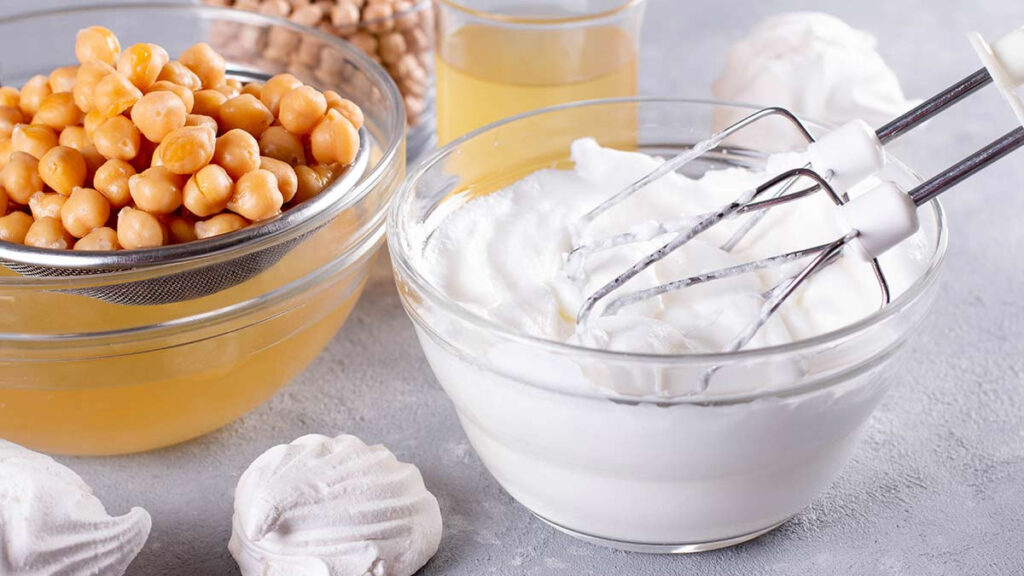 ¿Qué es el aquafaba y cómo usarla para sustituir al huevo?