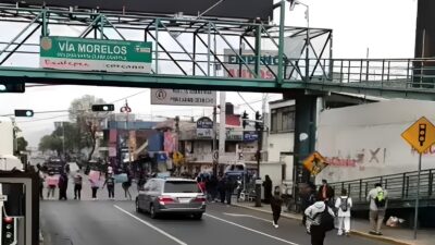 Bloqueo En Via Morelos