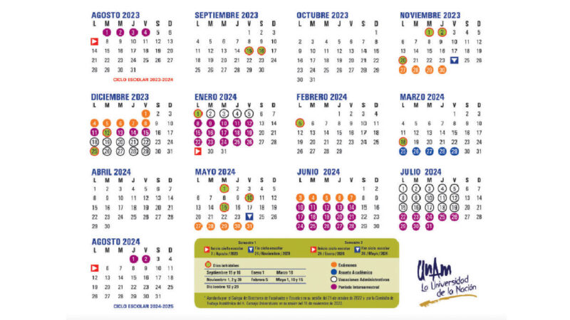 Calendario escolar UNAM cuándo son los puentes y días festivos UnoTV