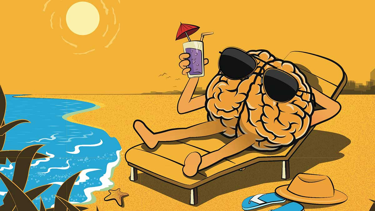 ¿El cerebro toma vacaciones?