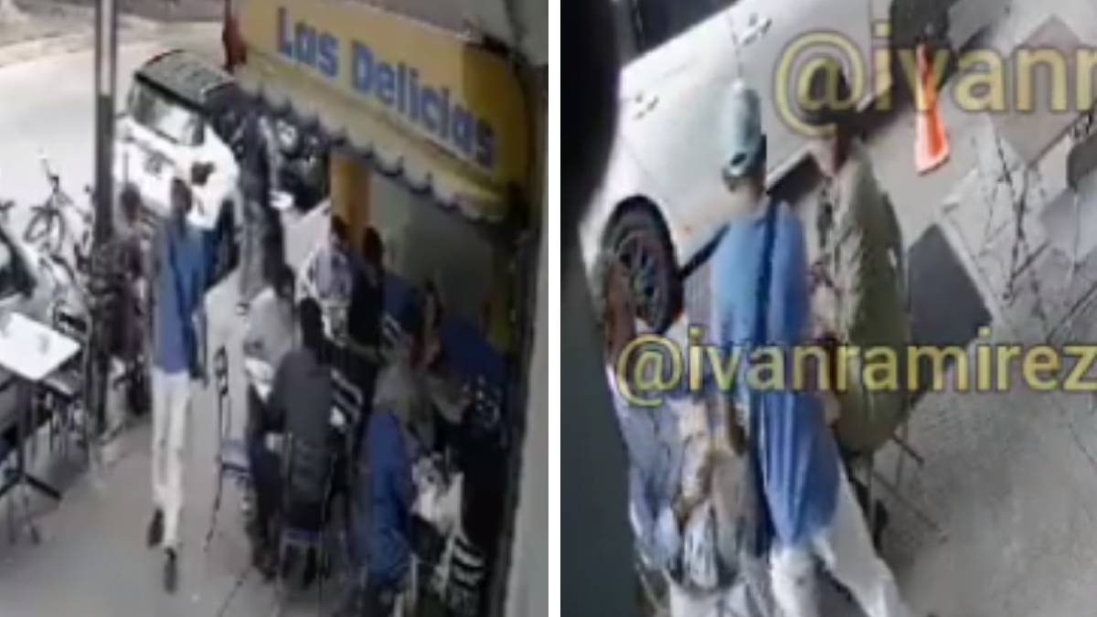 Ladrón huyó como si nada: asaltan, en 40 segundos, a comensales de restaurante de la Condesa