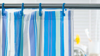 Cómo limpiar la cortina de tu baño