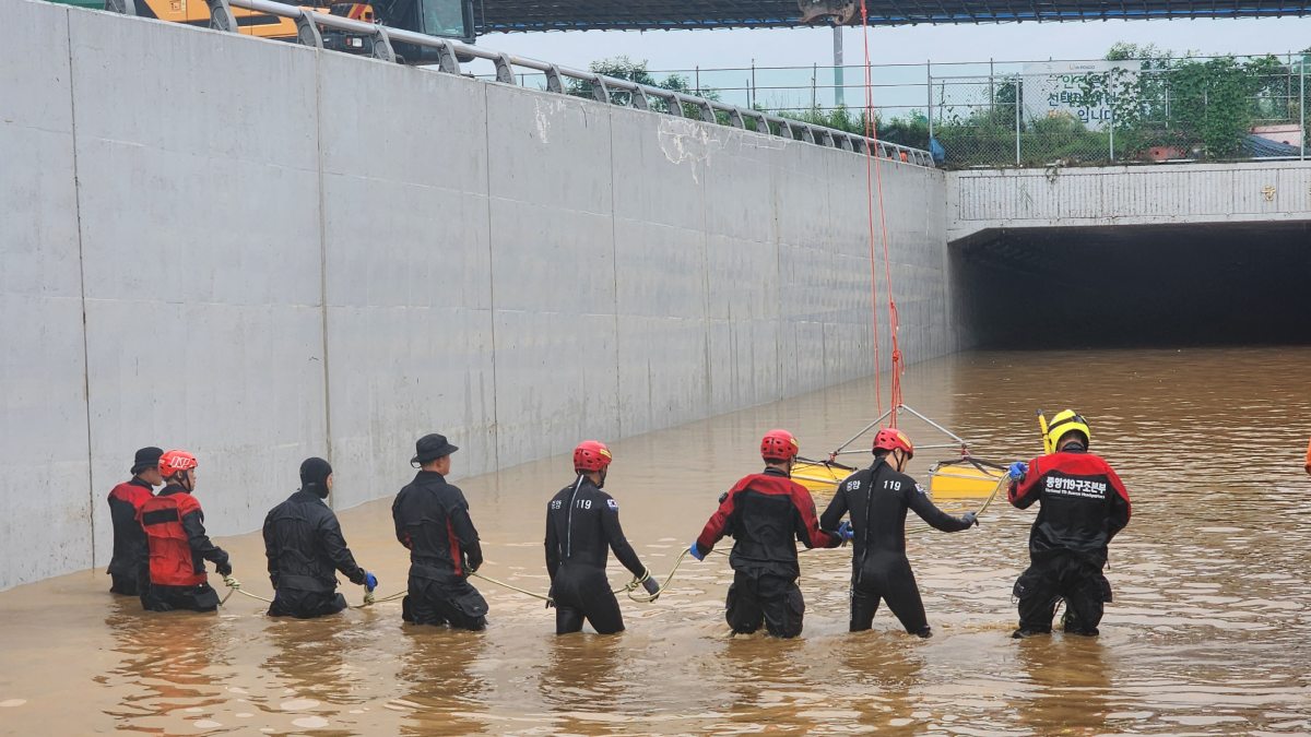 Intensas lluvias han dejado 26 muertos y miles de evacuados en Corea del Sur