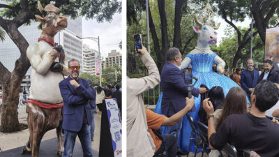 CowParade 2023 llega a la CDMX con 54 vacas artísticas en Paseo de la Reforma