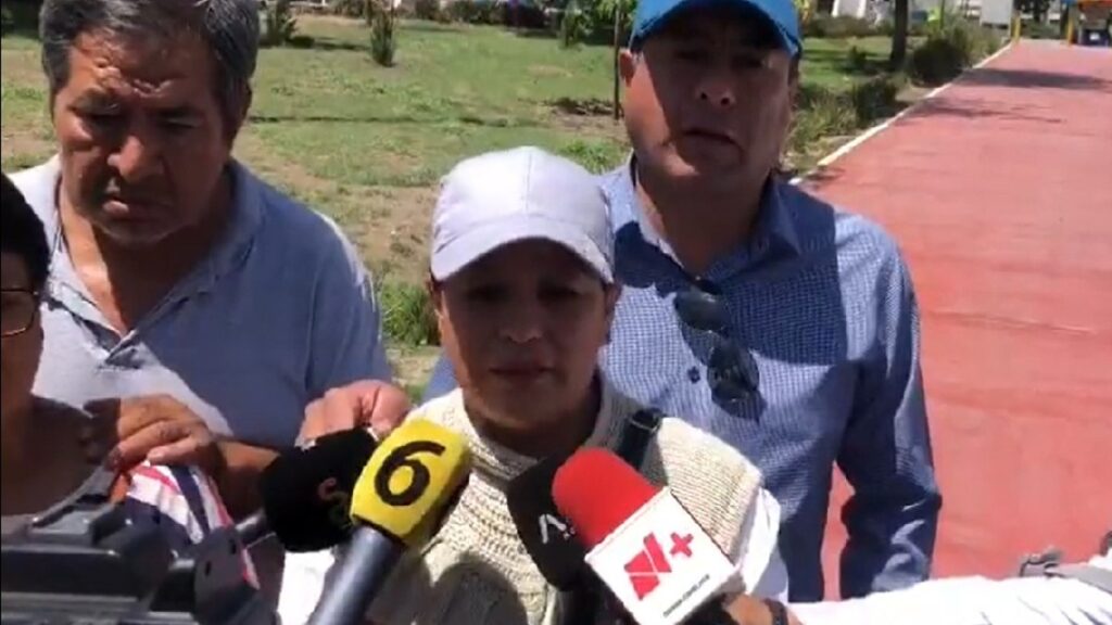 Abuelos piden custodia del hijo de la pareja que golpeó a maestra