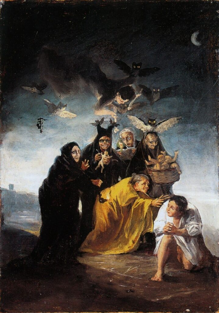El Conjuro Goya Brujas