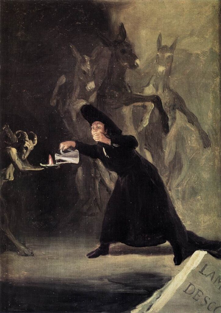 “El Hechizado” de Goya