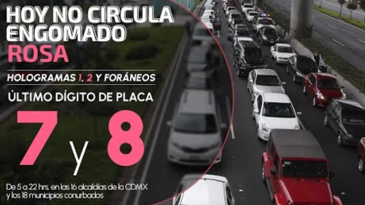 Hoy No Circula, CDMX y Edomex, martes 1 de agosto de 2023 ¿Qué coches pueden transitar?