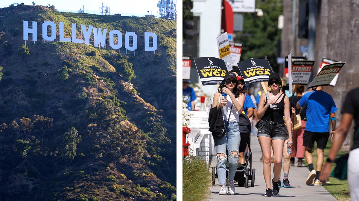 Actores de Hollywood se van a huelga que puede paralizar el cine y la TV de Estados Unidos