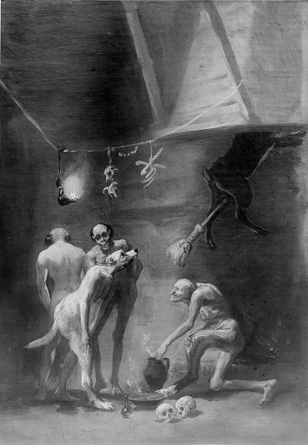 "La Cocina de las Brujas" De Goya