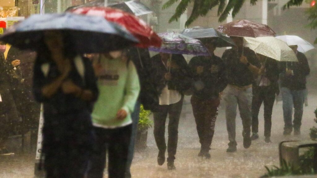 Se pronostican lluvias en México hasta el lunes