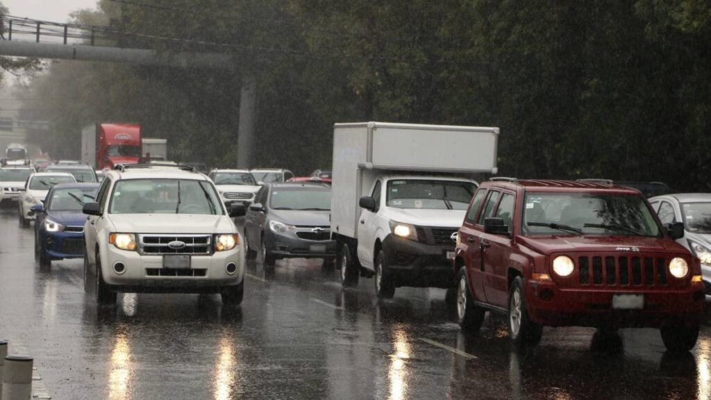 Lluvias y chubascos en la Ciudad de México