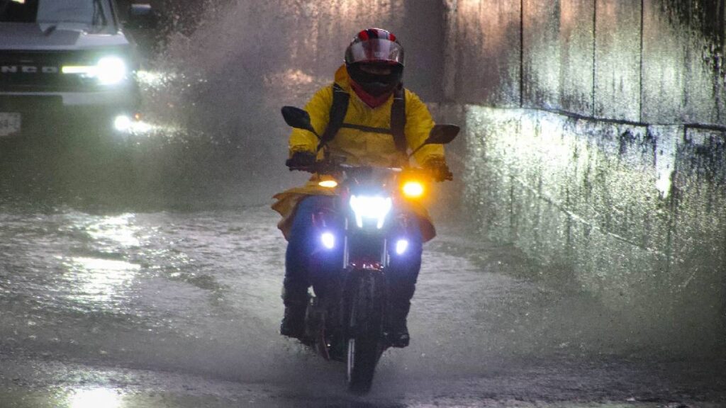 Lluvias fuertes en la CDMX