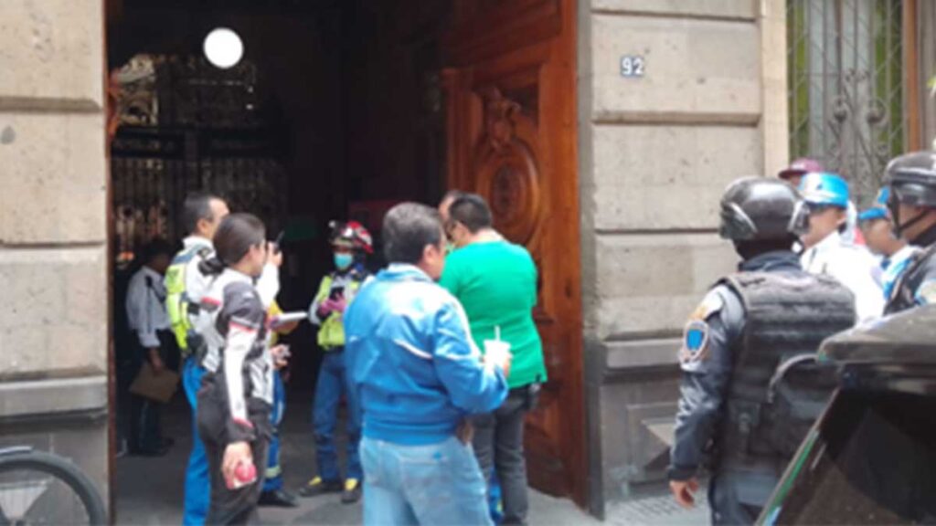 Muerto Montacargas Centro CDMX