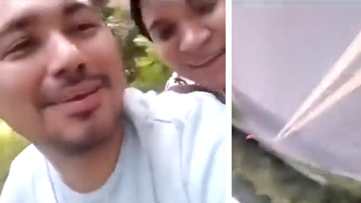 Se dieron el último beso: pareja sufre accidente en moto tras grabar romántico video; la mujer murió