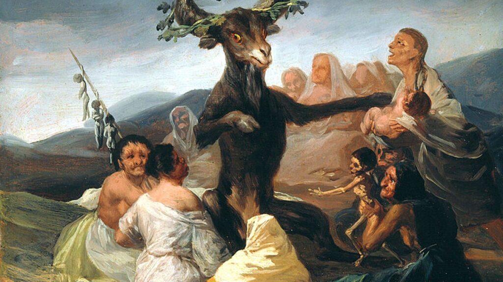 Las brujas en los cuadros de Goya