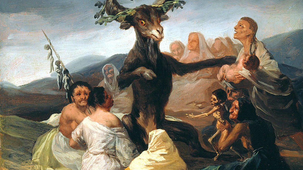 Las brujas en los cuadros de Goya