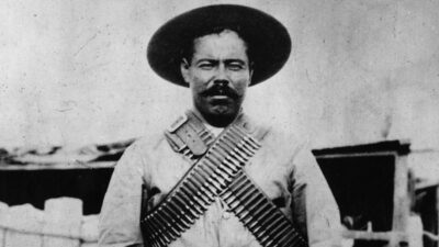 Fotografía de Pancho VIlla durante la Revolución Mexicana