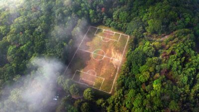 Futbol: disputan torneo en cráter de volcán inactivo en CDMX