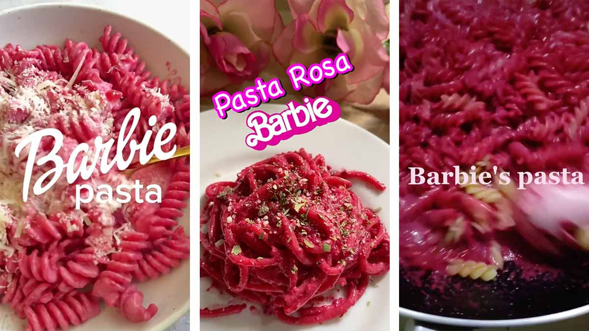 Pasta Barbie: receta para preparar el espagueti rosa viral de Tiktok