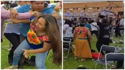 Pelea En Guelaguetza
