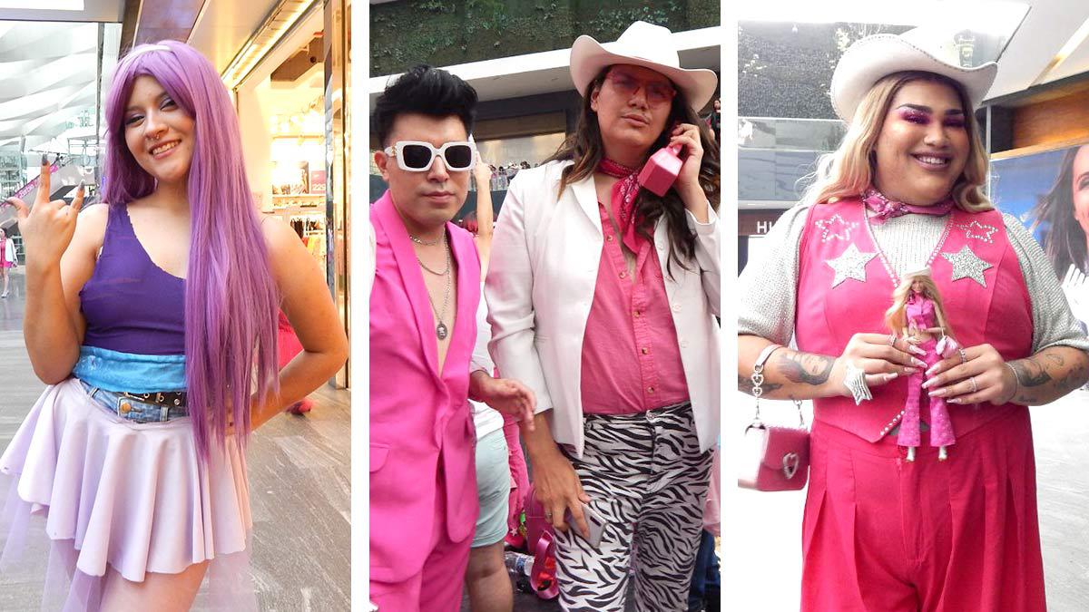 Con estos fabulosos outfits llegaron los fans a la premiere de Barbie en México