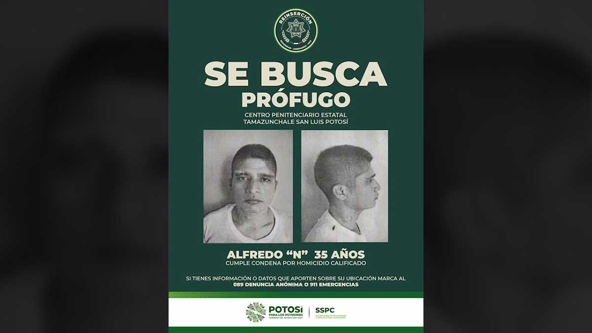 ¡Se les peló! Buscan a reo que escapó del Centro Penitenciario de Tamazunchale en San Luis Potosí