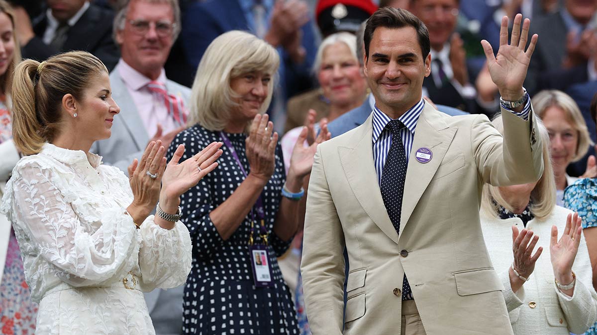 Roger Federer tuvo un homenaje muy especial en Wimbledon