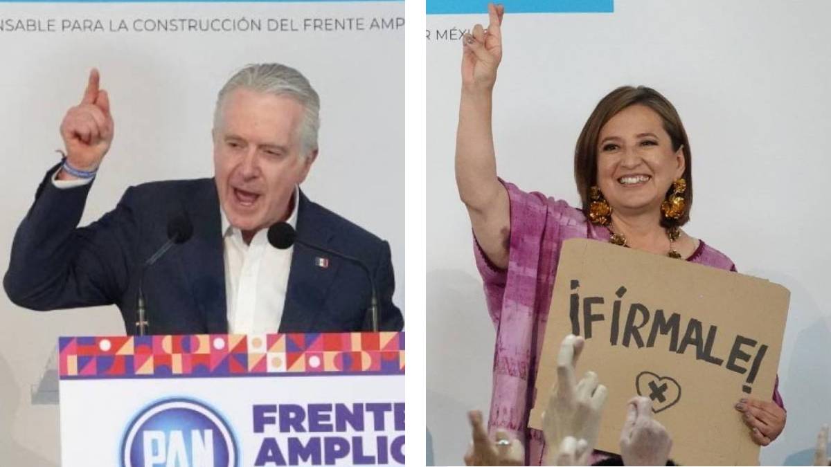 Xóchitl Gálvez y Santiago Creel podrían ser finalistas del Frente Amplio por México