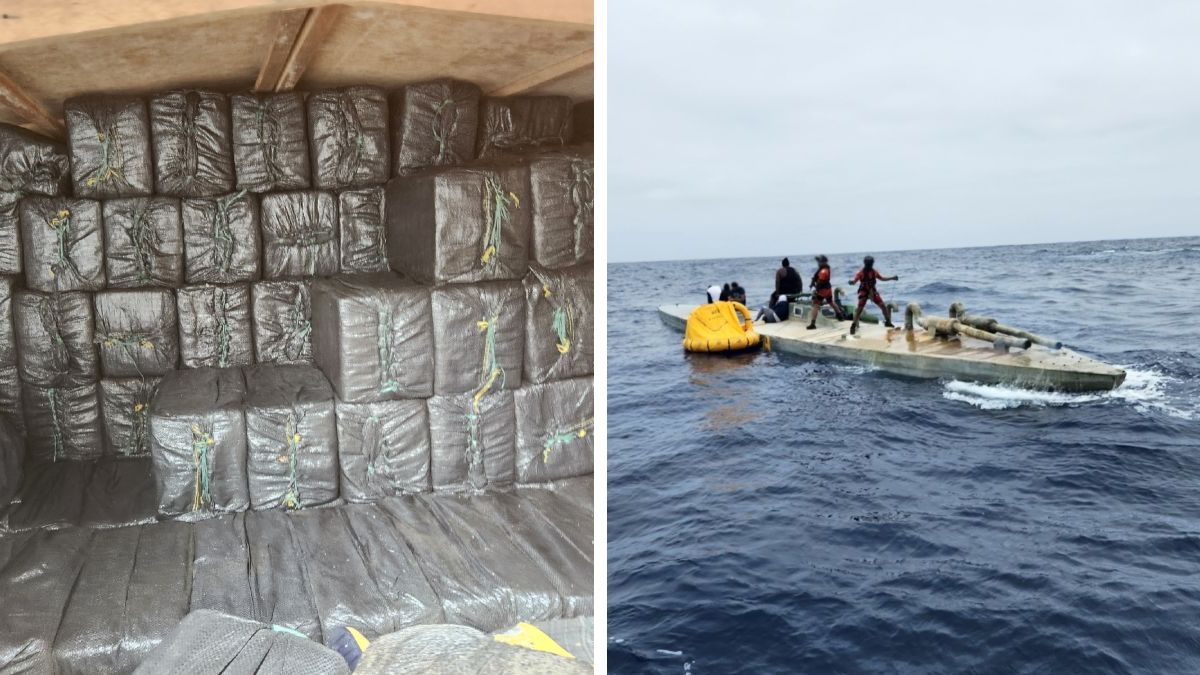 ¡Submarino del crimen! Caen 5 que intentaban meter cocaína en sumergible a México