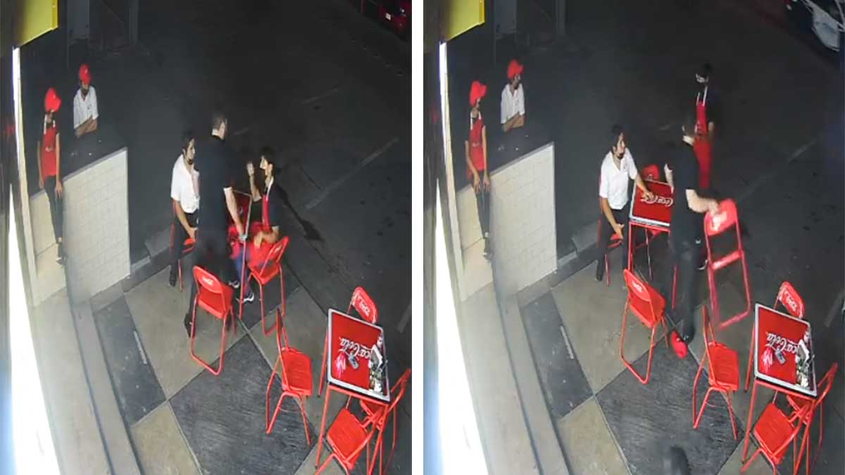 Cliente golpea y humilla a mesero en la Taquería Orinoco de Monterrey; el restaurante ya fue clausurado