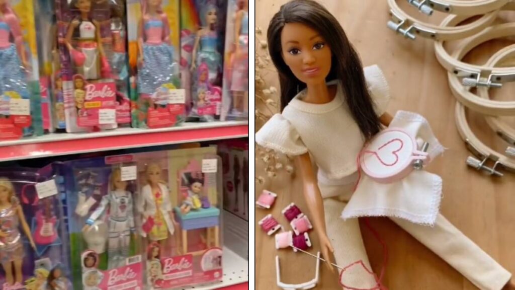 Una Joven Creo Una Barbie Que Tuviera Su Oficio