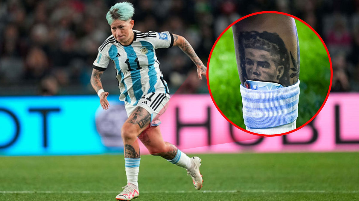 Yamila Rodríguez, quién es la jugadora de Argentina criticada por tatuaje de Cristiano Ronaldo