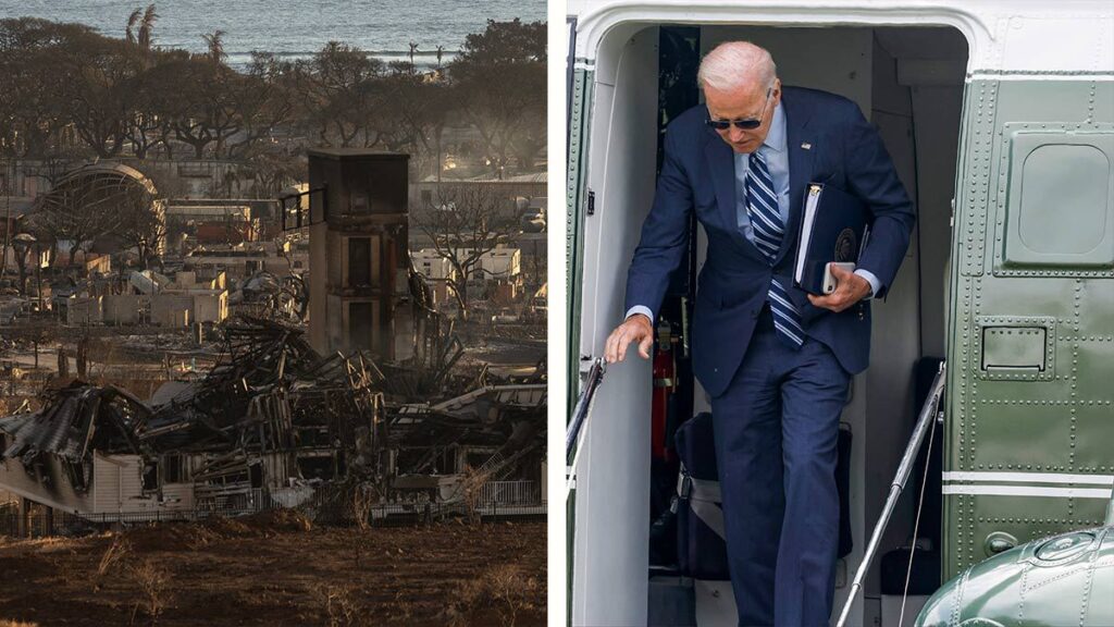 Biden viajará a Hawái el 21 de agosto tras incendios devastadores