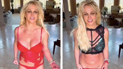 Britney Spears publica video en lencería y manda mensaje