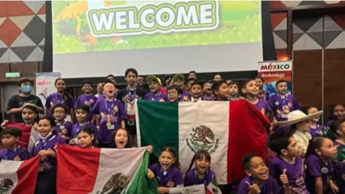 Niños mexicanos triunfan en Campeonato Internacional de Cálculo Mental