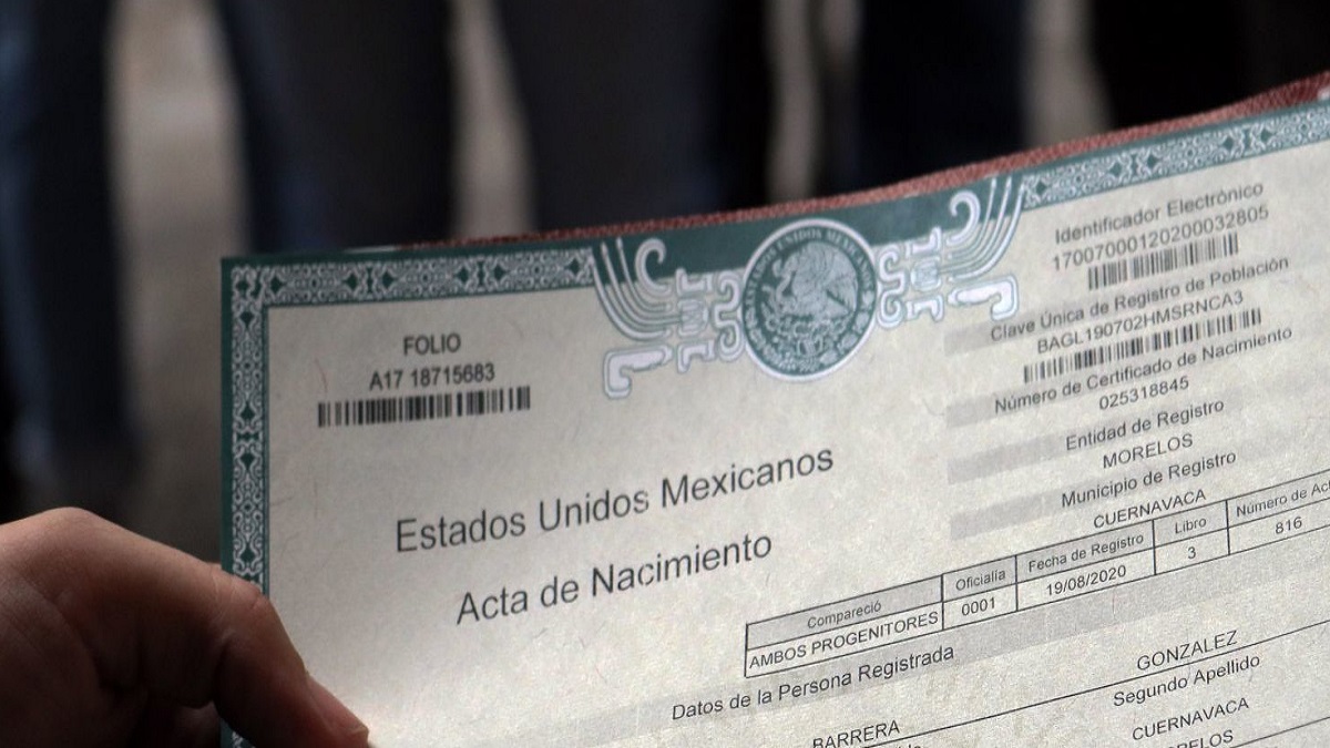 ¿Cómo sacar el acta de nacimiento en línea y cuánto cuesta en Morelos?