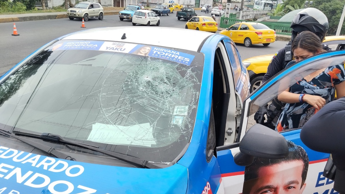 Segundo ataque a candidatos en Ecuador; aspirante a asambleísta resulta con heridas leves