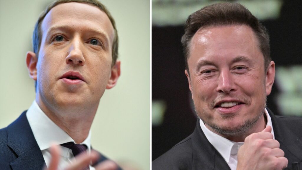 Elon Musk Vs Mark Zuckerberg X Twitter Ver