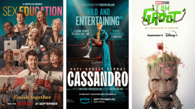 Los estrenos de septiembre 2023 en plataformas de streaming