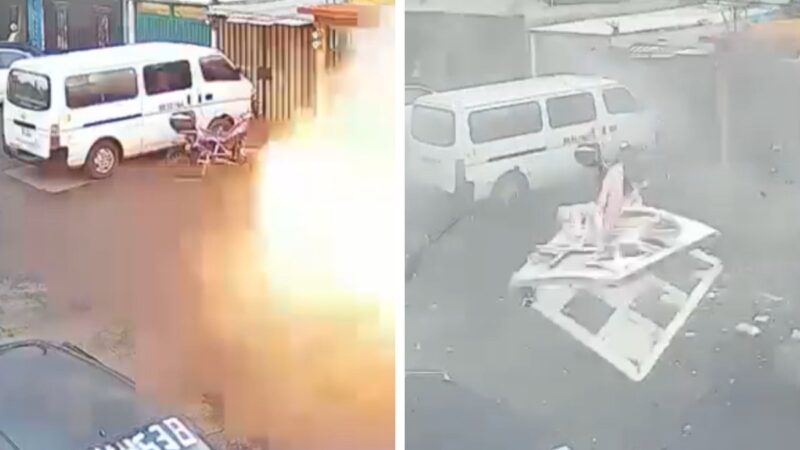 Captan Momento Exacto De Fuerte Explosión En Casa De Neza, Estado De ...