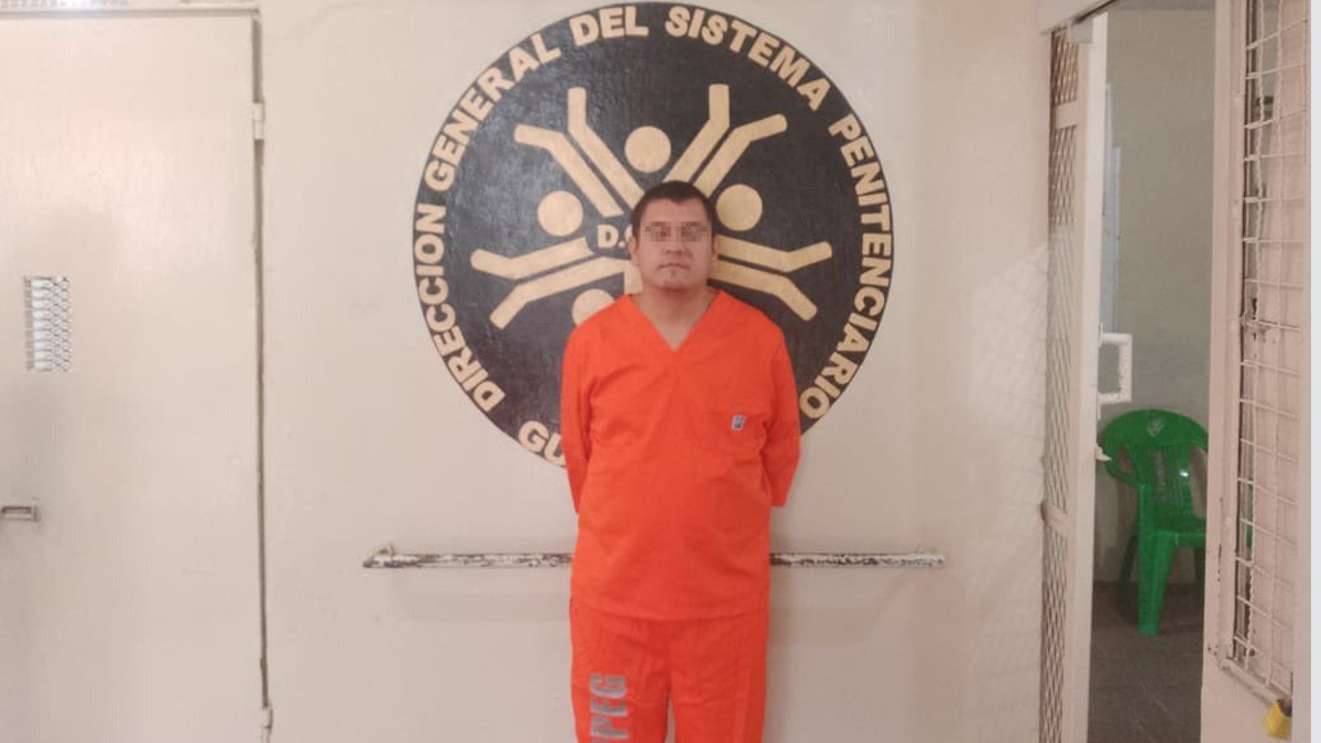Revelan primeras imágenes de Miguel en la cárcel, presunto feminicida de Milagros