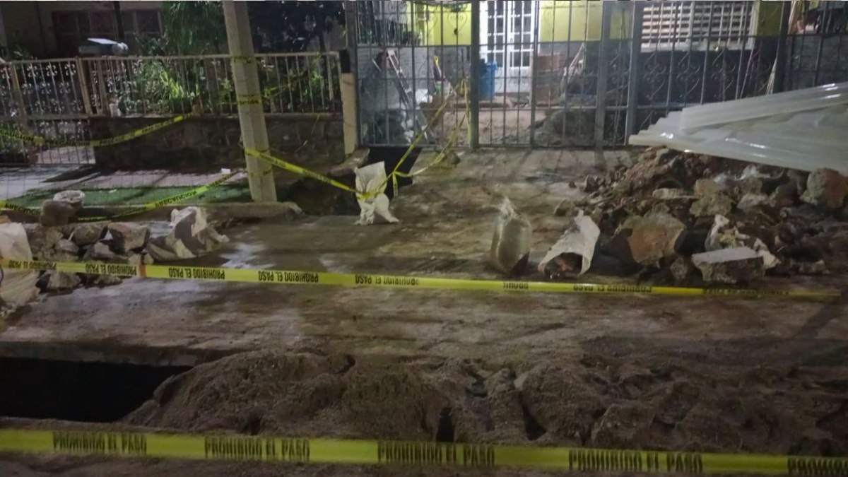 Podrían colapsar: tras hallazgo de túneles, autoridades de Guadalajara piden no acercarse