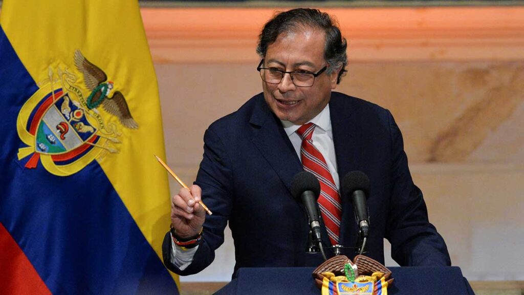 Gustavo Petro cumple su primer año en el gobierno de Colombia