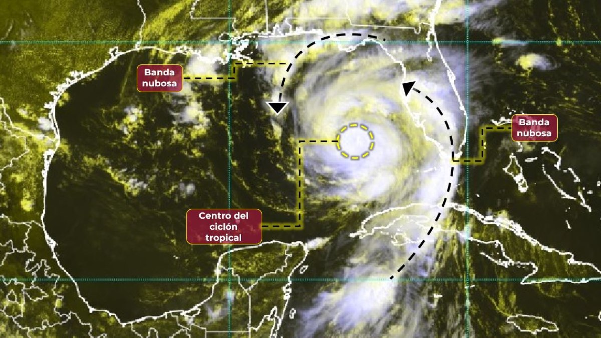 Idalia se fortalece: ya es huracán categoría 2; afectará con fuertes lluvias en Península de Yucatán